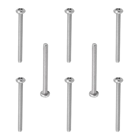 30pcs M2-0.4x22mm Small Machine Screws 304 Stainless Steel Phillips Pan Head Screw Electronic Repair Screw Cross Head Micro Screws Tiny Screws Little Screw Mini Screw Fasteners Bolts