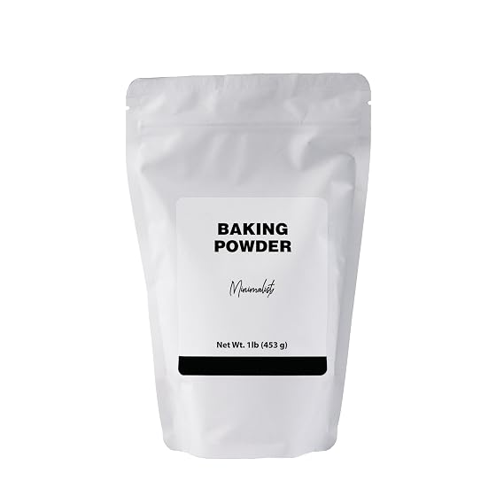 Minimalist Baking Powder, Ideal for Baking and Cooking, Packaged for Convenience in a Resealable Bag (16 Ounce)