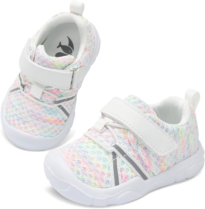 FEETCITY Toddler Sneakers Wide Toddler Shoes Boys Girls Tennis Shoes Sports Running Walking Sneakers