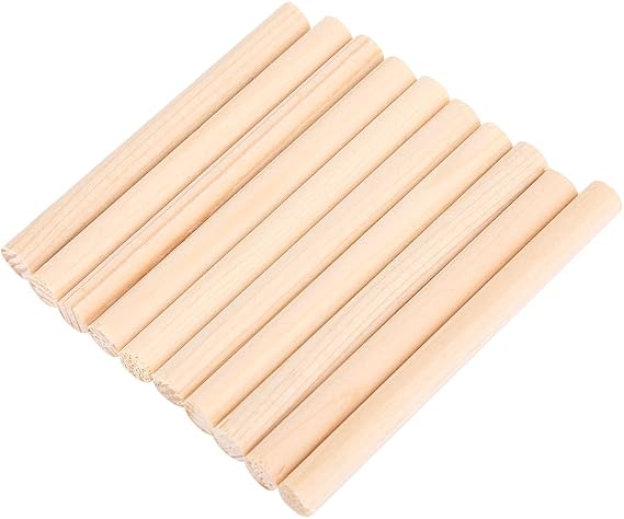 Violin Sound Post, 10Pcs Spruce Violin Column Sound Post Parts Accessories for 3/4 4/4 Violins for Violin Soundpost