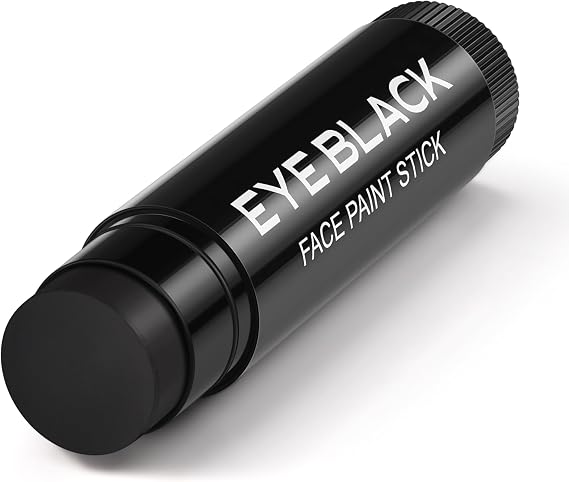 Baseball Eye Black, Anti-Glare Under Eye Sports Grease Stick | Eye Black Stick for Baseball Softball Soccer Lacrosse Hockey Athletes Sports Training, Sports Eye Black Stick