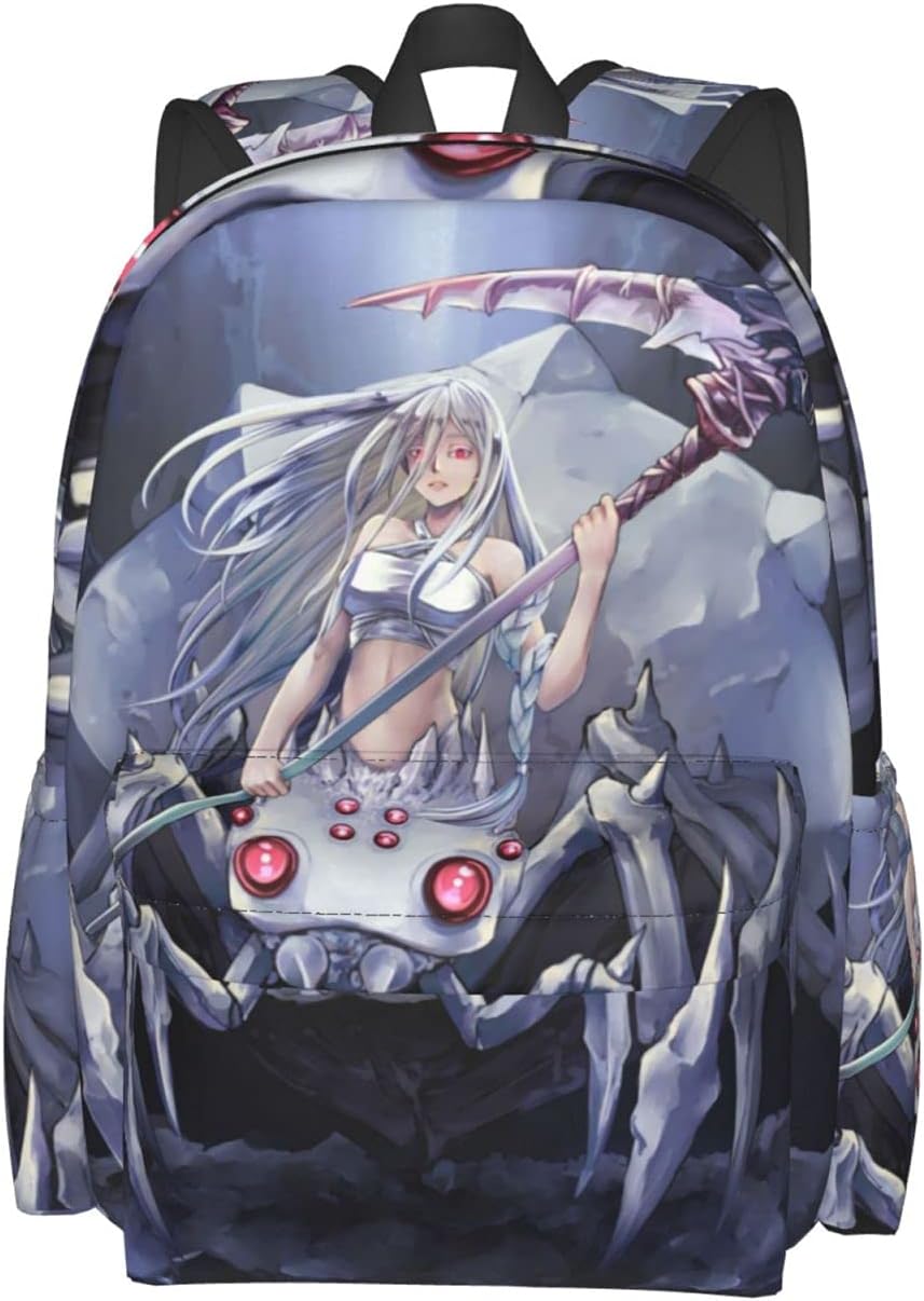 AnimeSo Im a Spider, So What fAnime Backpack Student Anime 3D Print Bags Waterproof Travel Backpack Teens Laptop Bagpack Bookbag