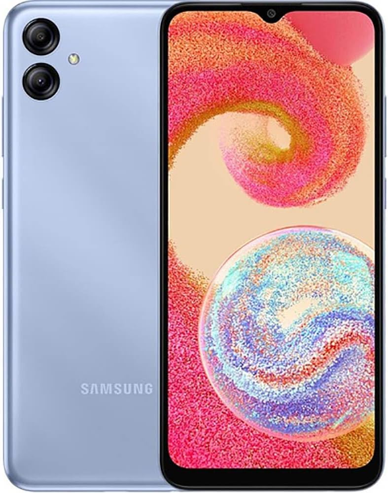 SAMSUNG Galaxy A04e SM-A042MDS Dual SIM 32GB, 6.5 GSM Unlocked, International Version - Light Blue