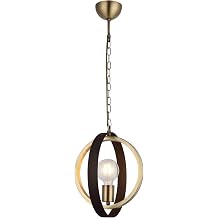 Homemania Lucea Tado Single Vintage Coffee Painted Chandelier 1 X E27