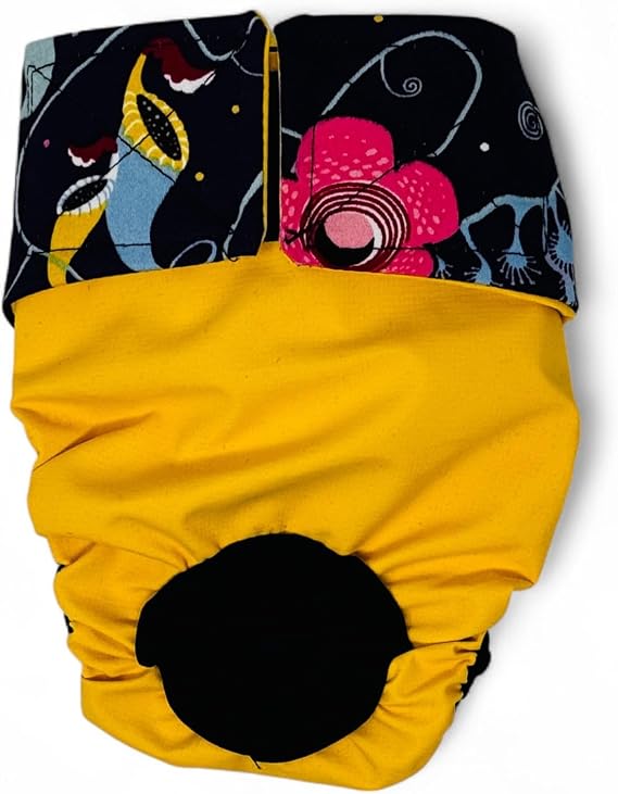 Bloom Boom Dog Diaper, S, Without Tail Hole - Made in USA