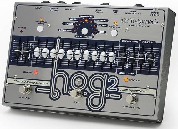 Electro-Harmonix HOG2 WITH FOOT Harmonic Octave Generator/Synthesizer w/ FOOT CONTROLLER