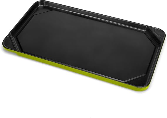 All American 1930 - Ultimate Flat Griddle with Ceramic Non-Stick Coating - Kelp Green - Durable & PFAS Free - For Easy, Prep, Cooking, Cleaning - Made in the USA