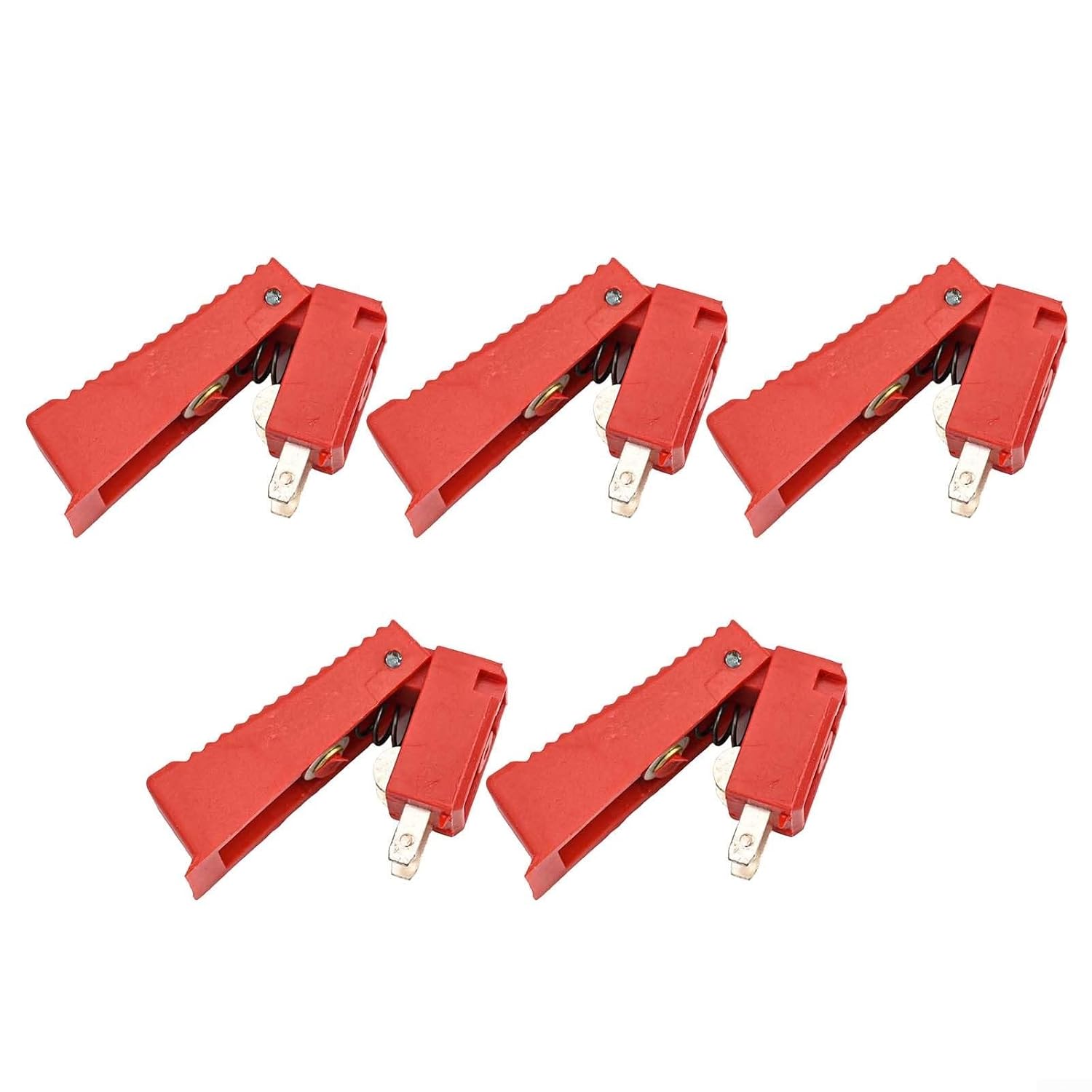 Yuanpgky 5-Pack MIG Welding Torch Trigger Switch for Miller-Compatible For Hobart Welders – Compatible with 15AK, 24KD, and 36KD Models – Plastic Construction,