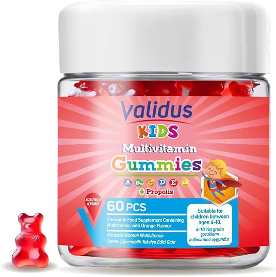 Validus Kids Multivitamin 60 Gummies