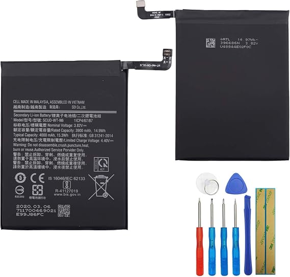 Replacement Battery Scud-WT-N6 Compatible with Samsung Galaxy A10S A20S Honor Holly 2 Plus A2070 with Tools
