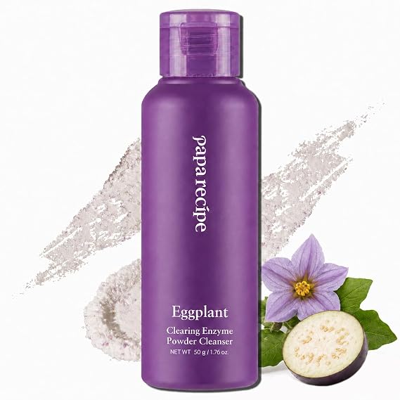 Papa Recipe Eggplant Eznyme Powder Cleanser, Pore Care, Hydrating, 1.7oz