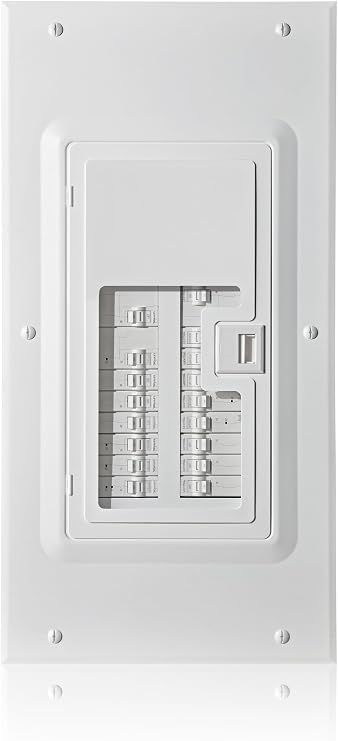 Leviton 20 Space Indoor Load Center Cover and Door with Window, LDC20-W, White