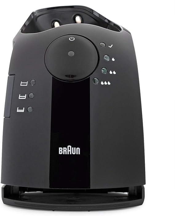 Braun Replacement Clean & Charge Base for Pulsonic and Select Series 7 Shavers (types 5671, 5673, 5674, 5692, 5693, 5694, 5695, 5696, 5697 only) Removable cord not included. Use your existing cord