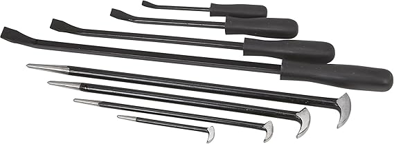 Klutch Pry Bar Set, 8-Pc.