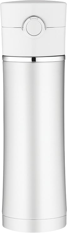 Thermos 16-Ounce Drink Bottle, White