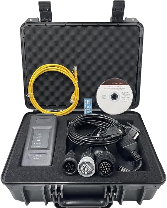 ET4 Ethernet 2023A Diagnostic Adapter 478-0235 538-5051 Communication Adapter 3 Tool Software for CAT Heavy Equipment Diagnostic Test Tool 457-6114