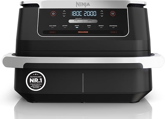 Ninja FlexDrawer AF550EU Hot Air Fryer (6 Litres) Dual Zone Air Fryer