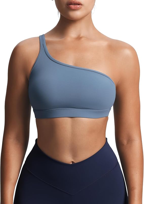 Aoxjox Astoria One Shoulder Sports Bra