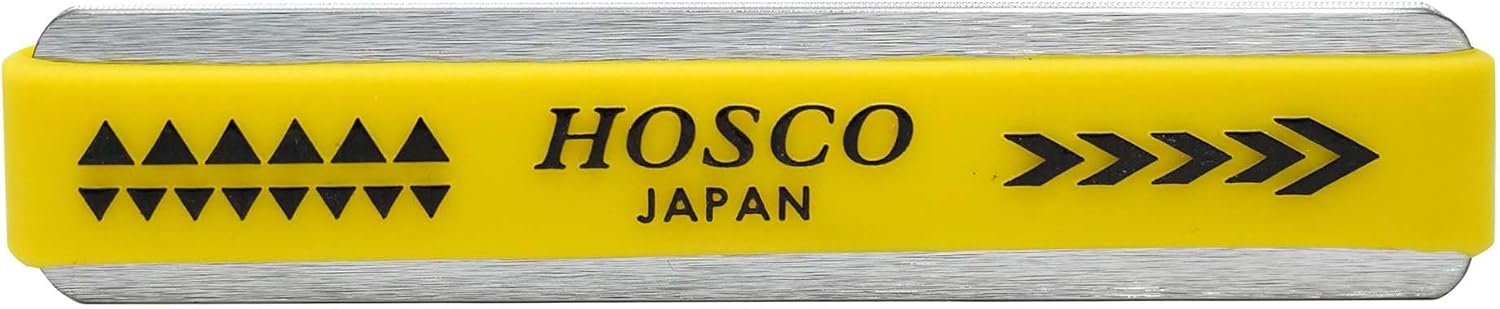 HOSCO Compact Fret Crown File, For Medium Fret, Stainless Steel Fret Compatible H-FF2HC