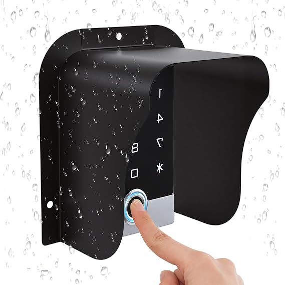 4.33Inch Internal Width Large Size Waterproof Metal Video Doorbell Cover
