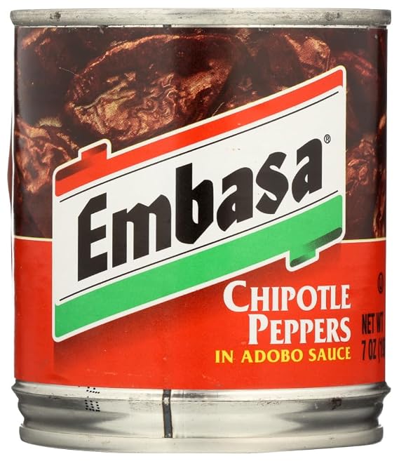 Embasa Chipotle Peppers in Adobo Sauce 36x 7 Oz