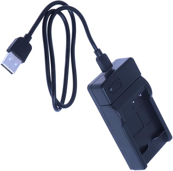 USB Travel Battery Charger for Sony DCR-HC24E, DCR-HC26E, DCR-HC27E, DCR-HC28E Handycam Camcorder