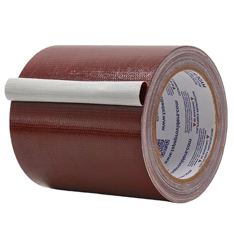 MAT Duct Tape Burgundy Industrial Grade, 5 inch x 60 ft. Waterproof, UV Resistant for Crafts, Home Improvement, Repairs, Projects