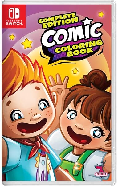 Comic Coloring Book Complete Edition Nintendo Switch