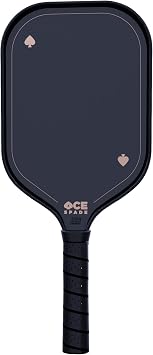 ACE Pickleball Spade Premium Carbon Fiber Pickleball Paddle with Honeycomb Core USAPA Approved, Professional Racket for Spin and Control Non-Slip Grip Texture