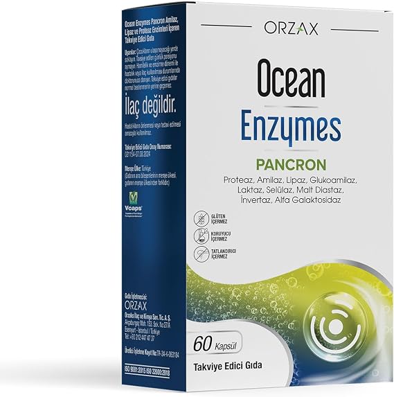Ocean Ocean Enzymes Pancron 60 Kapsül