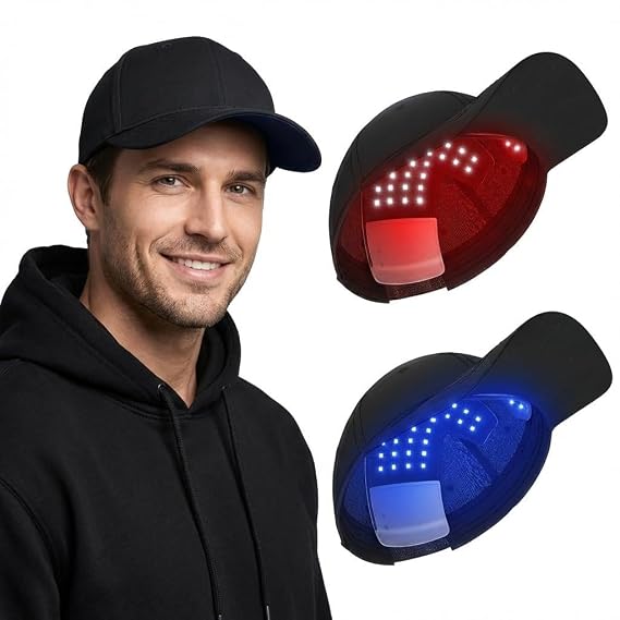 Hair Growth Device, Red Light Therapy for Hair Growth, Laser Hair Growth Cap for Hair Loss- Hair Growth for Men & Women