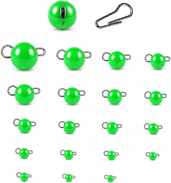 Tungsten Cheburashka Weights, Free-Swinging, Multiple Sizes
