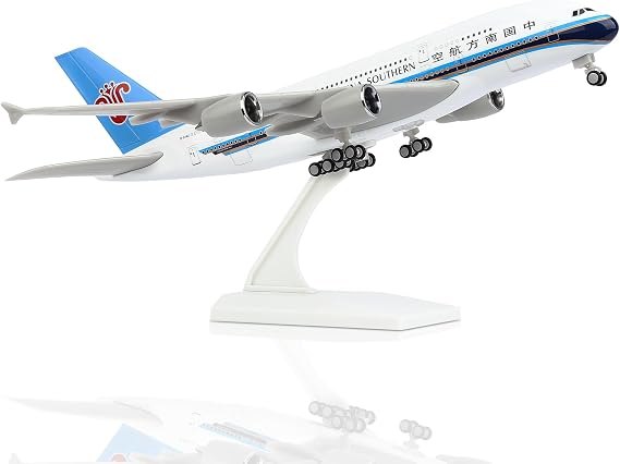 Joylluoan 1:130 China Southern A380 Model Plane Alloy Diecast Airplanes Model Airplane