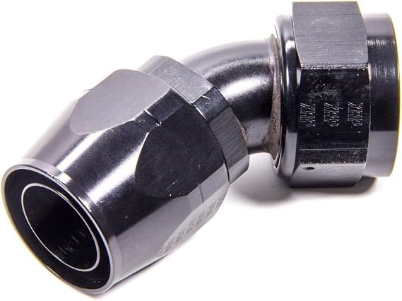 XRP #20 45 Deg Hose End Black
