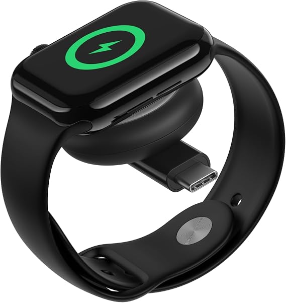 Belkin Portable USB-C Apple Watch Charger, MFi-Certified Cable
