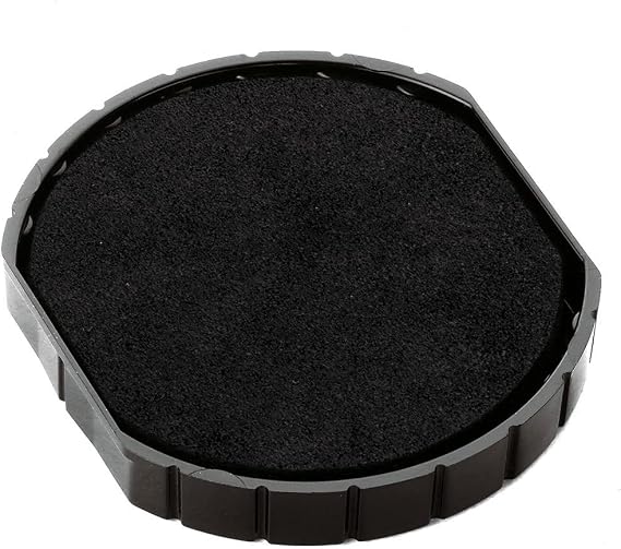 COLOP ER/45 Replacement Stamp Pad, Non-Toxic, Water Based Ink, Black | Premium Refill Ink Pad to fit COLOP Printer 45 Office Stamp Models, Spare Stamp Pad, Refill Pad