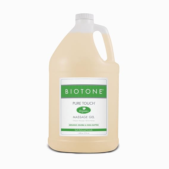 Biotone Pure Touch Organic Massage Gel, 128 Ounce