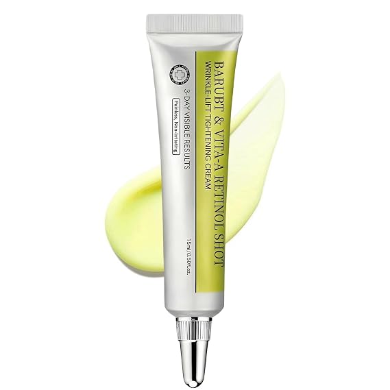 Retinal Shot Tightening Booster Face Serum, the vita a 15ml0.5fl.oz. | Retinal 0.1% night cream with Panthenol 1%, refines pores, strengthens skin barrier,hydrates dull skin,gentle for mature skin