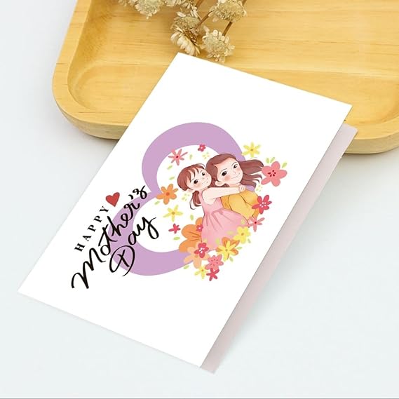 Mother's Day Greeting Card Creative 3d Three-dimensional Card Holiday Birthday Gift Mom Gift Blessing Message, s560-4