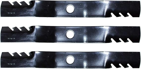 Oregon 3PK Gator 96-363 Blades Replacement for 60" Kubota K5647-34330 K5647-34340 Fits on ZD21, DZ28, ZD323, ZD331, ZG327, ZD326S, ZD21F-60P Models