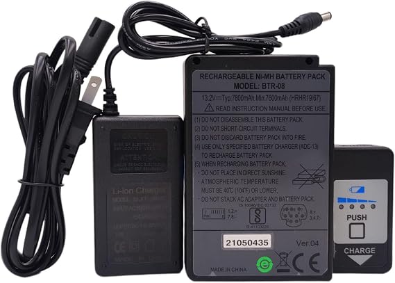 FSM-60S FSM-60R Battery BTR-08 for Fujikura FSM-60S FSM-60R Fusion splicer, 13.2V, 7800mAh, Fs-60s-fsm-60r-btr-08 with Charegr