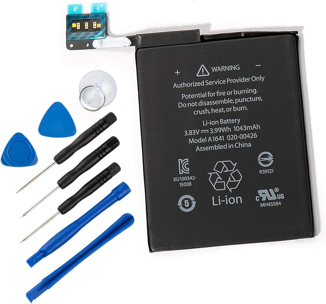 REYTRIC A1641 Replacement Battery Compatible iPod Touch 6 6th Generation gen with Installation Tools 1043mAh 3.83V 3.99Wh 020-00426