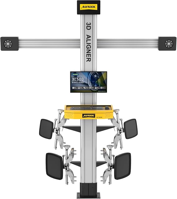 AUTOOL 3D Wheel Alignment Machine Fully Automatic Tire Alignment System Wheel Aligner Balancing Tools