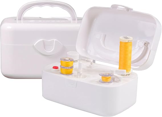 SINGER Portable Bobbin Winder | Compact & Easy-to-Use Bobbin Winding Machine with Automatic Shut-Off | Compatible with Class 15 & 15J Bobbins