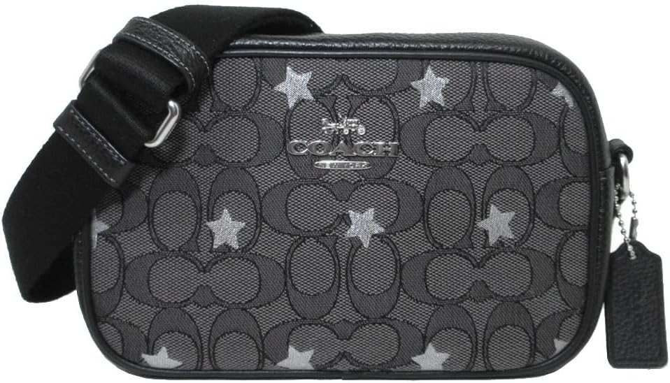 Coach CO926 SVWFV Women's Signature Star Jacquard Embroidered Mini Jamie Camera Bag, Cross-Body