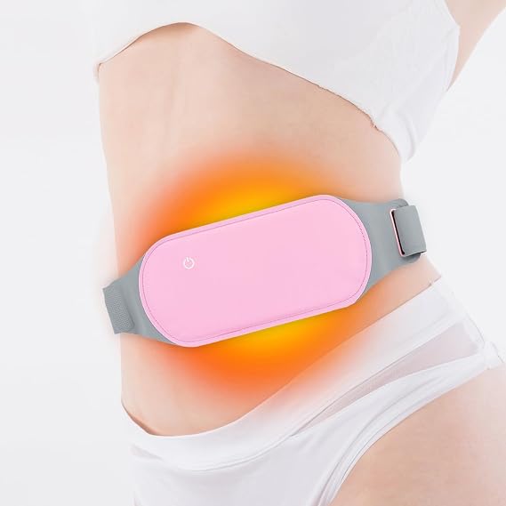 Heating Pad for Period Cramps, Heating Pads for Cramps, Portable Relief with 3 Heat Levels