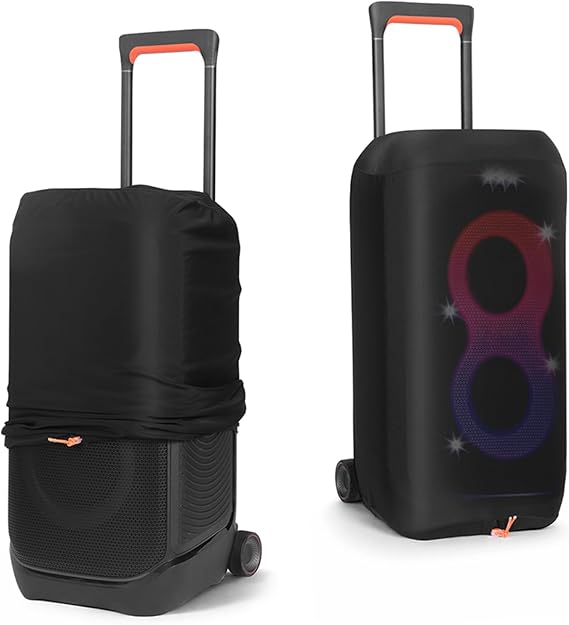 Protective Dust Cover Compatible with JBL Partybox 310/330 Stage 320 Speaker Portable Speaker Case Dustproof Elastic Sleeve for Party and Home Storage