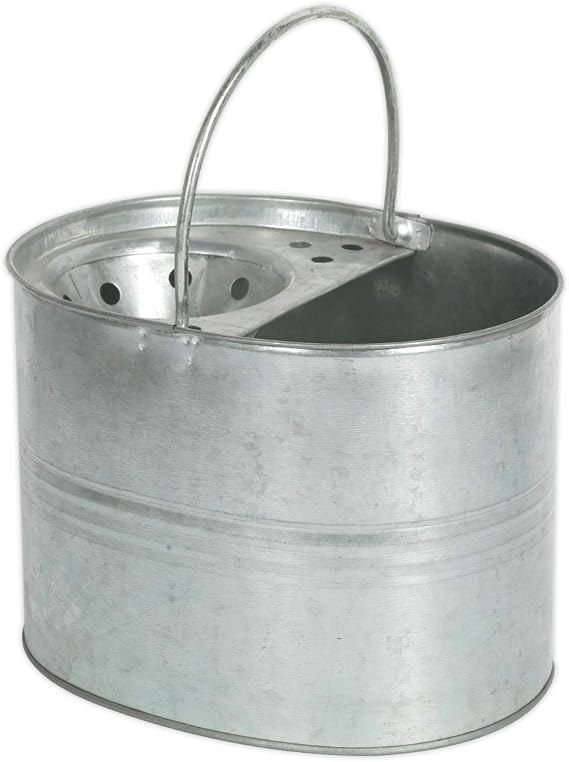 Sealey Bm08 Mop Bucket 13Ltr Galvanized