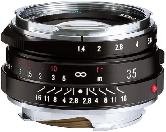 Voigtlander Nokton 35mm f/1.4 II Multi Coated Lens for Leica M, Black