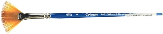 Winsor & Newton Cotman Water Colour Series 888 Short Handle Synthetic Brush, SH #4